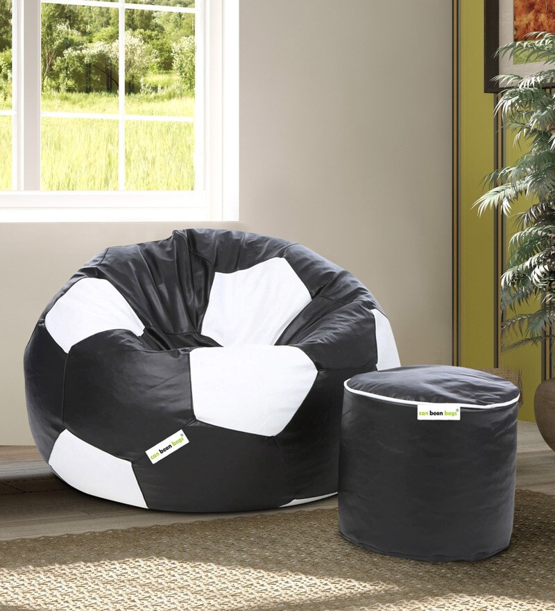Buy Zebra White Bean Bag Cover By Comfy Bean Bags Online Bean
